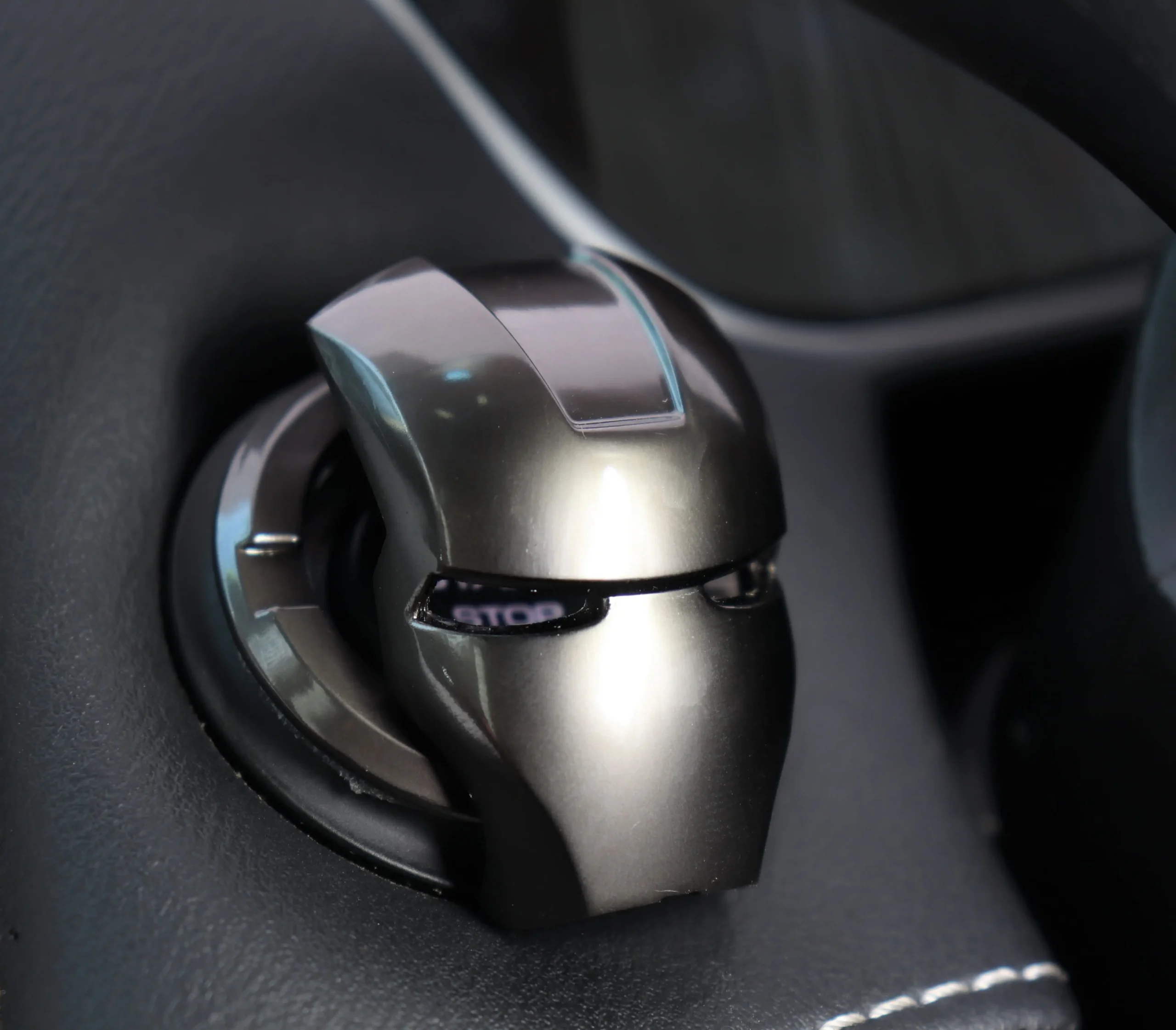 Car start Stop Button Cover - Iron Man model