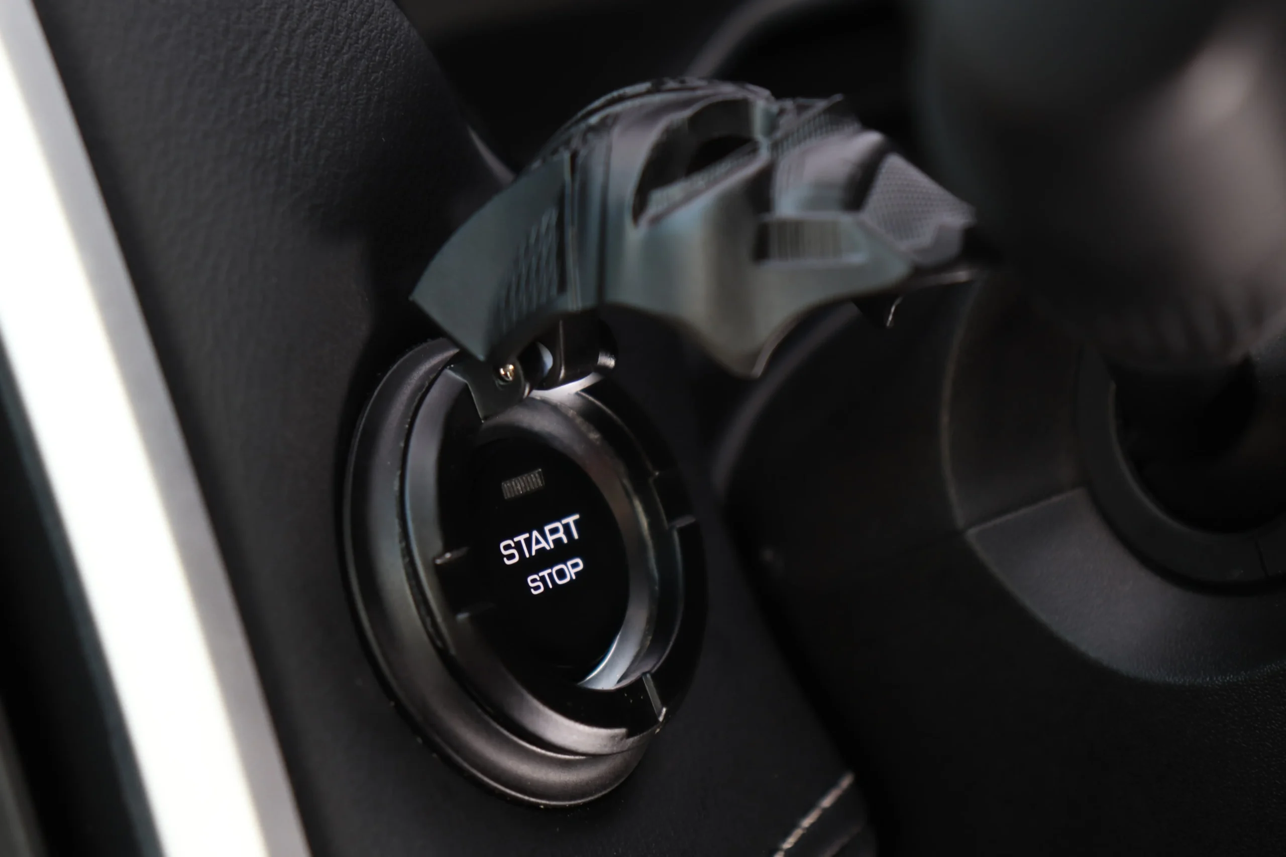 Car start Stop Button Cover - Black Panther model - Image 3